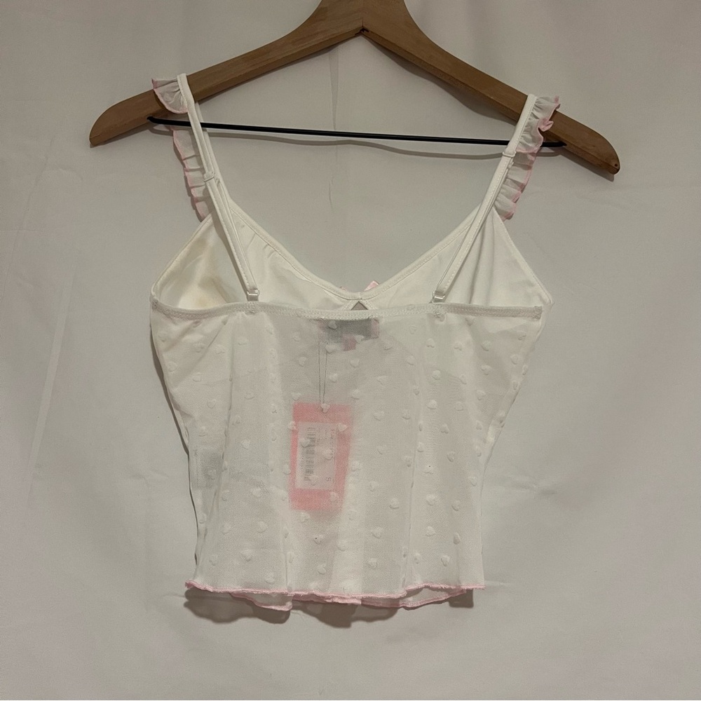 NWT Edikted White Tank Top - Picture 4 of 5